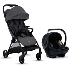 Kraft York Plus Travel Sistem Bebek Arabası Gri
