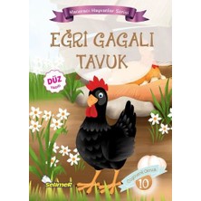 Yumurcak Yayınları Maceracı Hayvanlar Serisi Eğri Gagalı Tavuk - Mustafa Sağlam 3 - 5 Yaş Masal & Öykü Kitabı