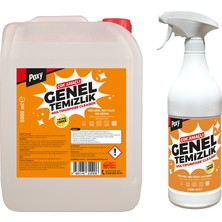 Poxy Genel Temizlik 5+1 Lt  Leke Çıkarıcı Leke Çözücü Toplam 6 Kg