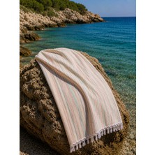 Dora Collection Çizgili Müslin Peştemal