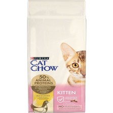 Dog Chow Cat Chow 15 kg Tavuklu Yavru Kedi Maması Premium Kalite ile Doğal Proteinler İçerir