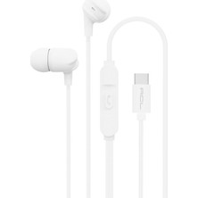 Acl Type-C Android Uyumlu Metal Başlıklı Örgü Kablolu Mikrofonlu Kulak Içi Kulaklık 1.2m