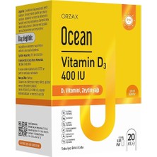 Ocean Vitamin D3 400 Iu Oral Sprey 20 ml Yeni Ambalaj