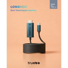 Truebo Longhdc Usb-C To HDMI Dönüştürücü
