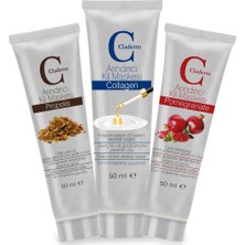 Claderm 50ML 3'lü (Propolis-Collagen-Pomegranate) Avantaj Paketi