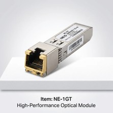 Nets Shop Nets NE-1GT Gigabit Bakır (Copper) Sfp Rj-45 Modül