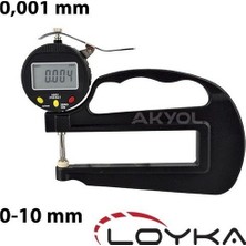 Loyka 5331-10 Geniş Ağızlı Kalınlık Komparatörü (0.001 MM-120 MM)