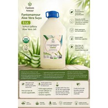 Fantom Amour Fantomamour Aloe Vera Suyu 5 Lt. & %99.8 Saflıkta & Aloe Vera Jeli