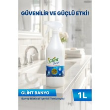 Glint Banyo Bitkisel İçerikli Temizleyici 1 Litre Kireç Pas ve Sabun Artığı Temizleyici