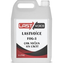 Lastvoice Fog-3 5 Litre Çok Yoğun Sis Makinesi Likiti Su Bazlı Ekonomik Konsantre