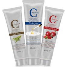 Claderm 50ML 3'lü (Tea Tree-Collagen-Pomegranate) Avantaj Paketi