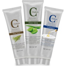 Claderm 50ML 3'lü (Tea Tree-Aloe Vera-Collagen) Avantaj Paketi