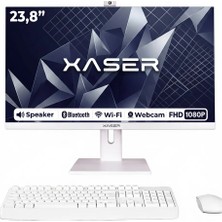 Xaser XS116 Intel Core i5-3470 16GB RAM 128GB SSD 23.8" Full HD VESA Uyumlu Webcam Wi-Fi Bluetooth FreeDOS All In One Bilgisayar