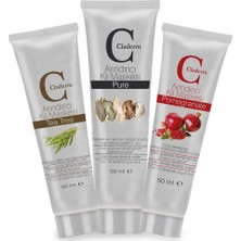Claderm 50ML 3'lü (Tea Tree-Pure-Pomegranate) Avantaj Paketi