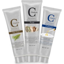 Claderm 50ML 3'lü (Tea Tree-Pure-Collagen) Avantaj Paketi
