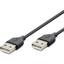 Hadron USB Kablo 30CM HN4506 Siyah USB 2.0 Bağlantı Tipi ile Uyumlu Notebooklar İçin