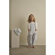 Oh la la Koala For Little Ones Color Parade Serisi Gabardin Şapkalı Salopet Takım