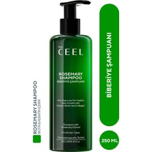The Ceel Biberiye Saç Bakım Şampuanı 250 ml Keratin, Biotin ve Kolajen ile Dökülme Karşıtı Etki