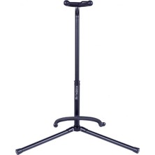 Kozmos KS-016 Gitar Standı Güvenlik Askılı Yumuşak Kauçuk Malzeme ile Siyah Renkli Dayanıklı