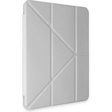 Redmi Pad Pro 12.1 Kılıf Kalemlikli Mars Tablet Kılıfı - Gri