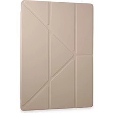 Lims Store Newface Samsung Galaxy X910 Tab S9 Ultra 14.6 Kılıf Kalemlikli Mars Tablet Kılıfı - Rose Gold