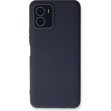 Lims Store Newface Vivo Y15S Kılıf Lansman Glass Kapak - Lacivert