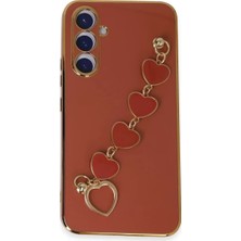 Lims Store Newface Samsung Galaxy A54 5g Kılıf Esila Silikon - Kırmızı