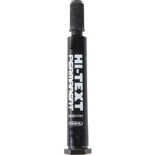 Hi-Text Hı-Text 830Pc Kesik Uçlu Siyah Permanent Kalemler Araç Gereçler İçin Hızlı Kuruyan Mükemmel Kalıcılık