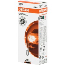 Osram Dipsiz Ampulü 12v T10 W5w 10 Adet 2825