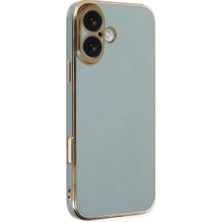 Lims Store Newface Apple iPhone 16 Kılıf Volet Silikon - Açık Yeşil
