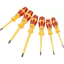 Wera 1060 I/1065 I/6 Tornavida Seti Kraftform Vde