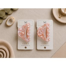 Yiora Kadın 2 Li Premium Seri Ithal Küçük Lüks Kemik Toka