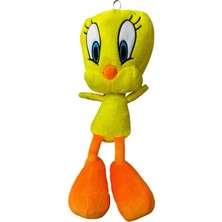 Tweety Peluş Oyuncak 45 Cm, Oyun Uyku Arkadaşı Pelus Oyuncak