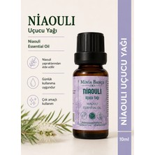 Minia Bahçe Niaouli (Nioli)  Uçucu Yağı - %100 Saf ve Doğal Uçucu Yağ, 10 ml