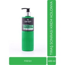 Sinep Aftershave Cream Cologne 400 ml Fresh
