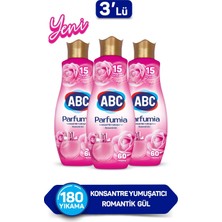 Abc Konsantre Yumuşatıcı Parfumıa Romantik Gül 1440 Mlx3 Adet
