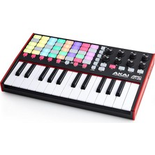 Professional Apc Key 25 - USB Mıdı Klavye Controller, 37 Mini Tuş, Ableton Live Lite, 40 Rgb Pedleri ve Klip Başlatma Için 8 Farklı Düğme