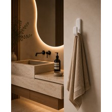 Premium Yapışkanlı Duvar Askılığı Delmesiz Havlu Askısı Banyo Mutfak Antre Askılık Nordic Tasarım