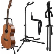 Stg 101 Gitar Standı Saz Bağlama Enstrüman Gitar Sehpası
