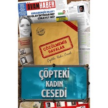 Davalar Dedektiflik Suç Çözümleme Oyunu Elif Akman Dosyası - Gizem Bulmaca Cinayet Çözme Kutu Oyunları - Katil Bulma Dedektif Oyunu - Suçlu Kim, Cinayeti Çözebilir Misin? (Dava-1)
