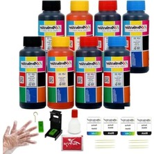 Larskas Uyumlu Dolum Seti, 8X100 gr Kartuş ve Solüsyon Içerir