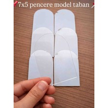 Ay Lazer Kesim 10 Lu Paket Şeffaf Pencere Model Pleksi
