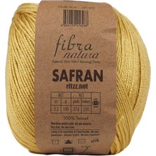Fibra Natura Safran 25-22 Altın Sarı Tencel Yün