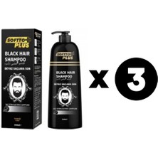 Revox Beyaz Saçlar Için Siyah Şampuan 350ML 3 Adet Eko Paket