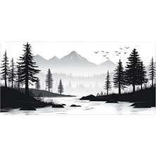 Gaming Mouse Pad 120X60 cm Xxxl Büyük Dikişli Kenar Speed Oyuncu Mouse Pad(Topographic Black) (Black Tree)