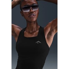 Nike Dri Fit Adv Trail Womens Tank Kadın Koşu Antreman Atleti Siyah
