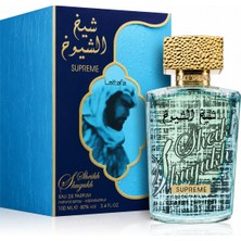 Lattafa Sheikh Al Shuyukh Supreme Edp 100 ml Erkek Parfüm Odunsu Baharatlı Amberli Kalıcı Arap Parfümü