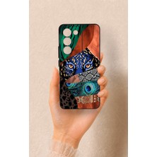 Vip Case Vivo V30 Lite Uyumlu Amazon Kaplan Desenli Silikon Kılıf