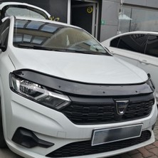Tuning Vadisi Dacia Sandero Kaput Rüzgarlığı Maskesi 2021 2022 2023 2024 Parlak Siyah