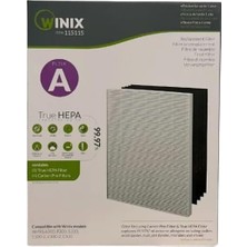 Filtre A – H13 Hepa Filtre (%99,999) ve 4 Karbon Filtresi – Wınıx Zero Hava Temizleyici ile Uyumlu